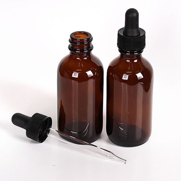 1 oz and 2 oz boston glass bottle