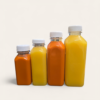 Clear Empty Plastic Juice Bottle