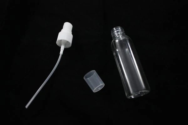 Clear Pet Bottle With Spray Pump