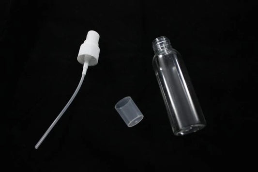 Clear Pet Bottle With Spray Pump
