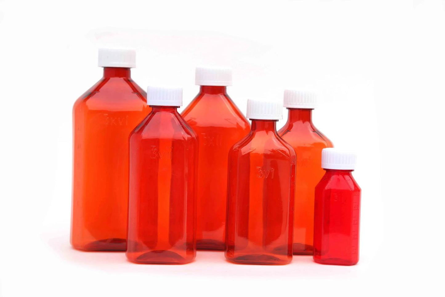 Plastic Liquid Ovals With Child Resistant Cap