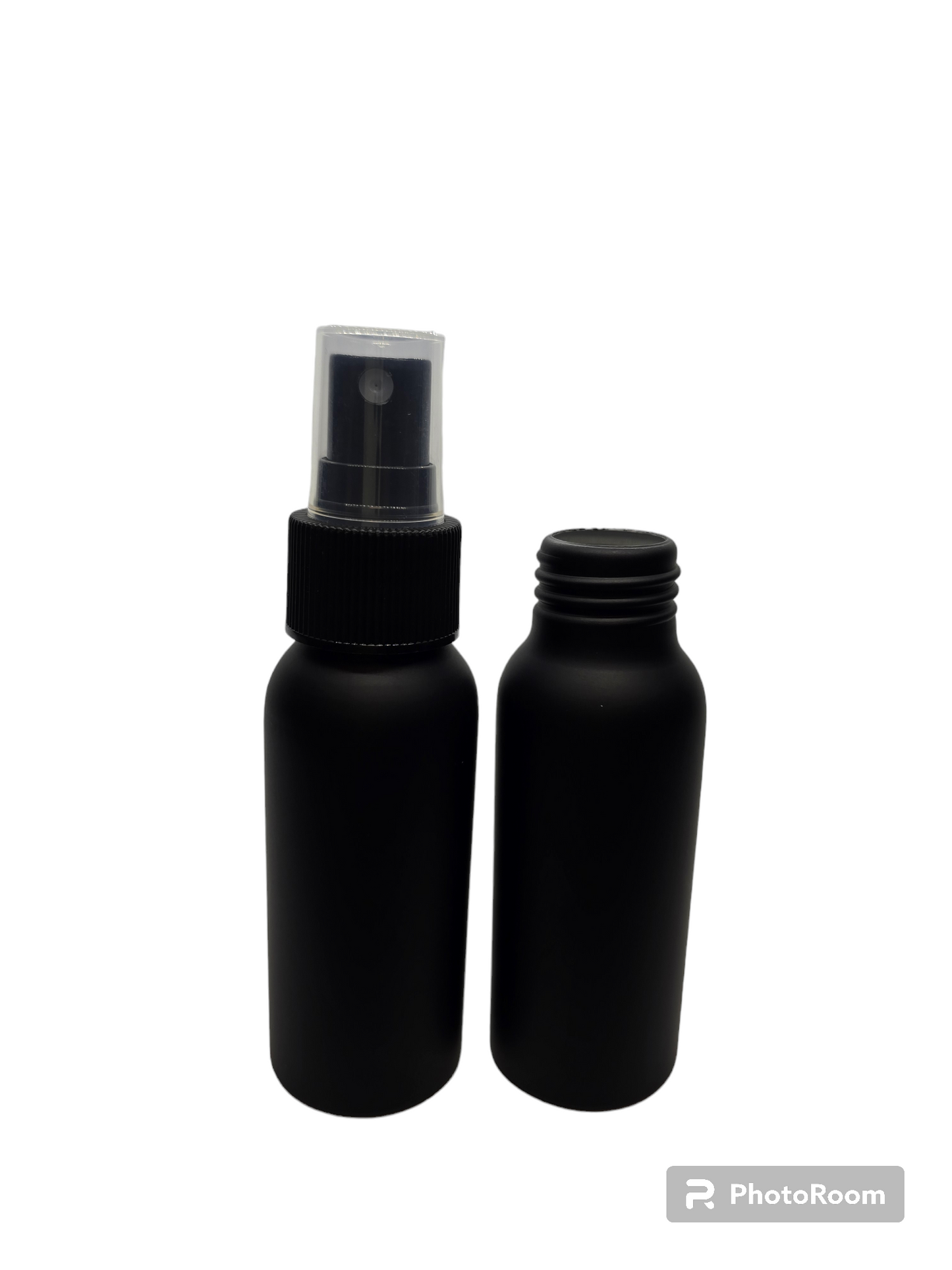 Black Aluminum Bottles