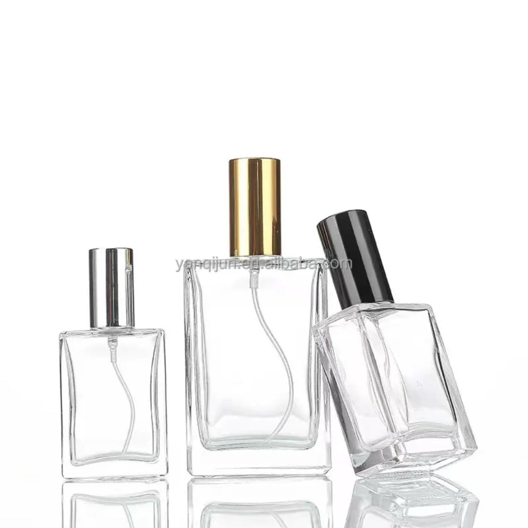 Perfume Bottles Canada Wholesale - Glass With Spray Pump + Bonnet Cap