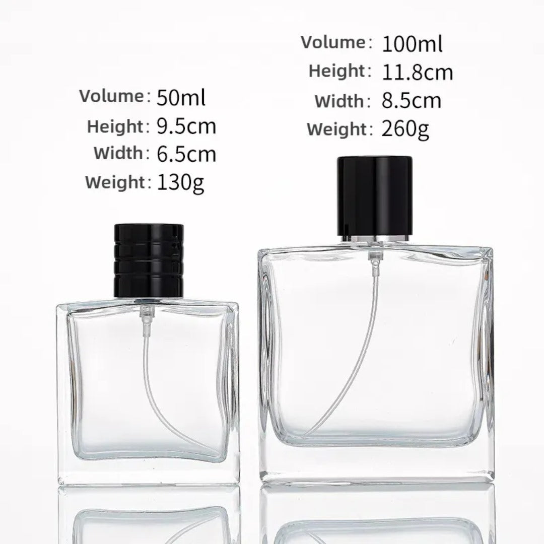Perfume Bottles Canada Wholesale - Glass With Spray Pump + Bonnet Cap