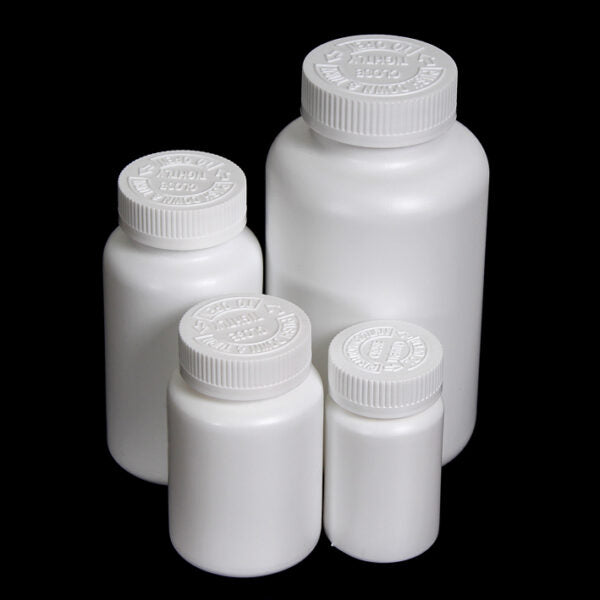 HDPE Pill Bottles With CRC Cap