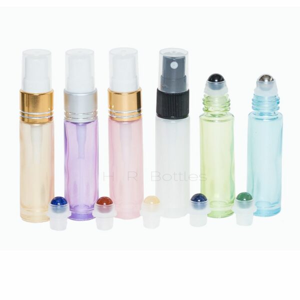 10ml Elegant Pearl Collections Roll On Glass & Spray Pump