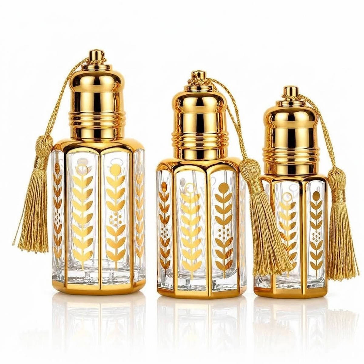 Perfume glass bottles