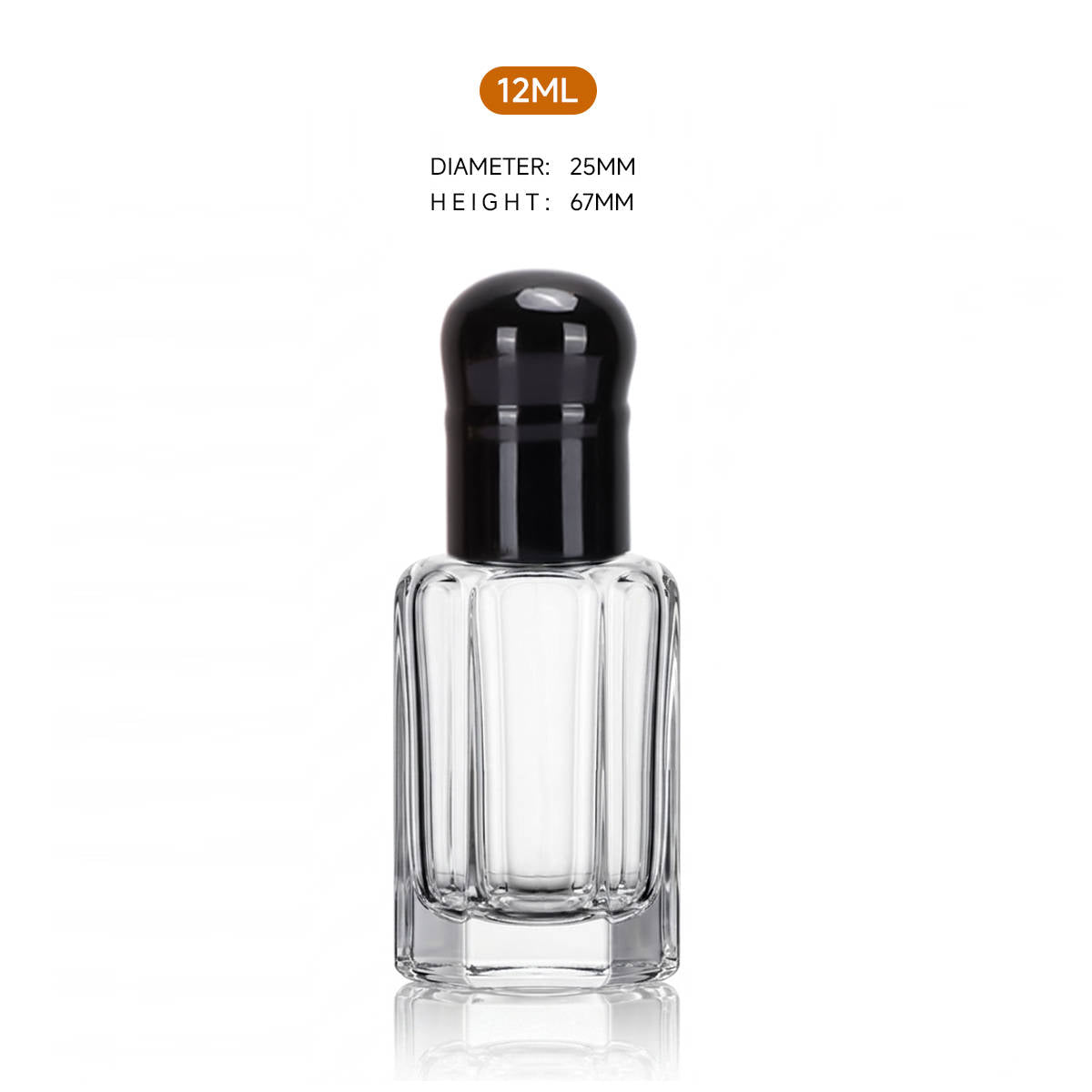 Perfume glass bottles