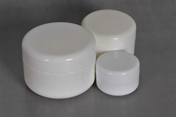 White Pet Jar With Liner (144pcs)