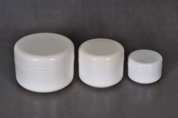 White Pet Jar With Liner (144pcs)