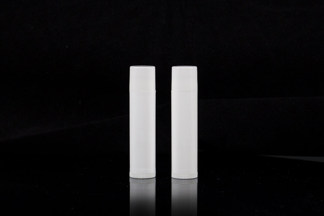 Empty Lip Balm Tubes white 5 gram