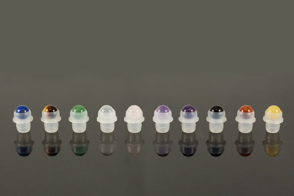 Natural Gemstone Rollers For 5ml 10m Glass Roller Bottles