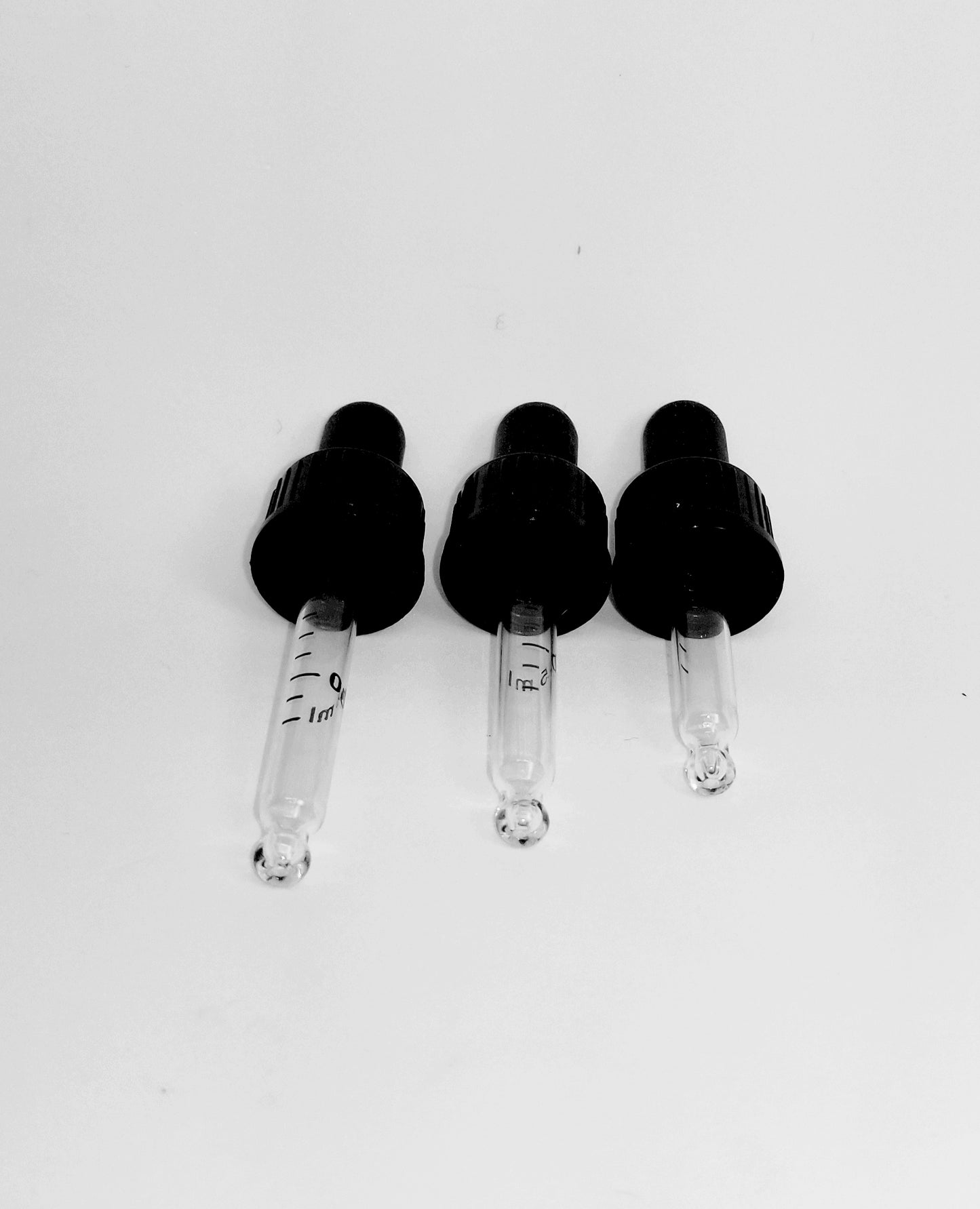 Black Bulb Glass Dropper | Bulb Glass Dropper | hemkundinc