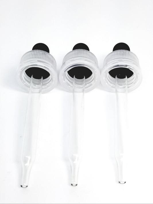 CRC Black Bulb Glass Dropper | Glass Dropper | hemkundinc