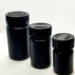 Black HDPE Pill Bottles with CRC Cap