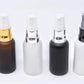 Frosted Glass bottles with Treatment /spray pump