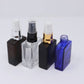 Rectangle Glass Bottles w/ spray / treatment pump