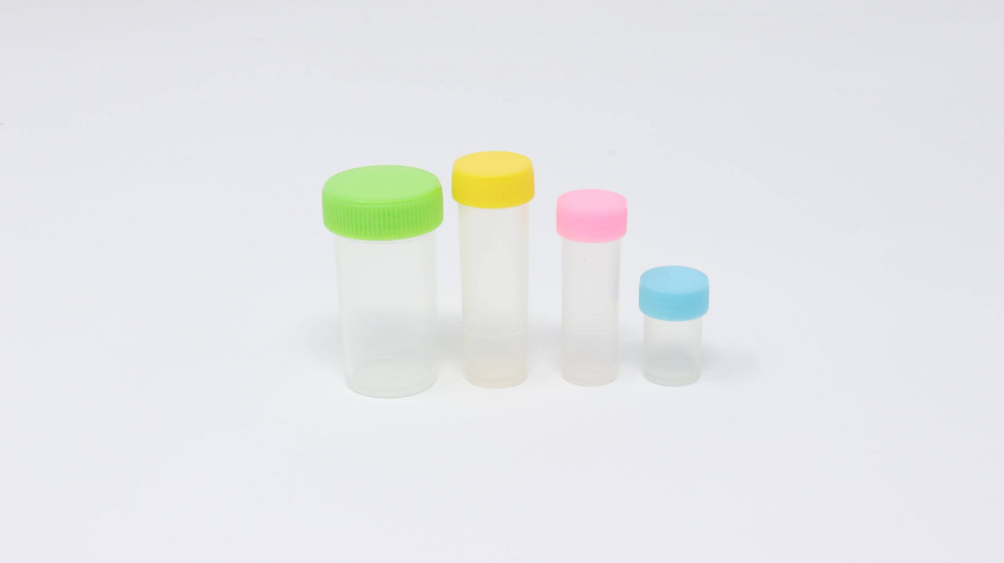 Homeopathic Plastic Vials