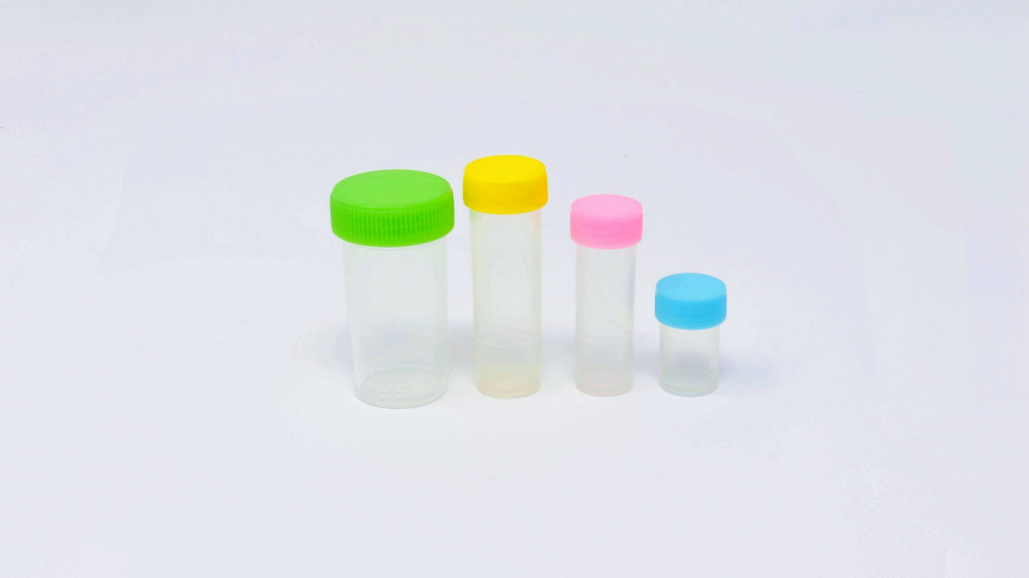 Homeopathic Plastic Vials