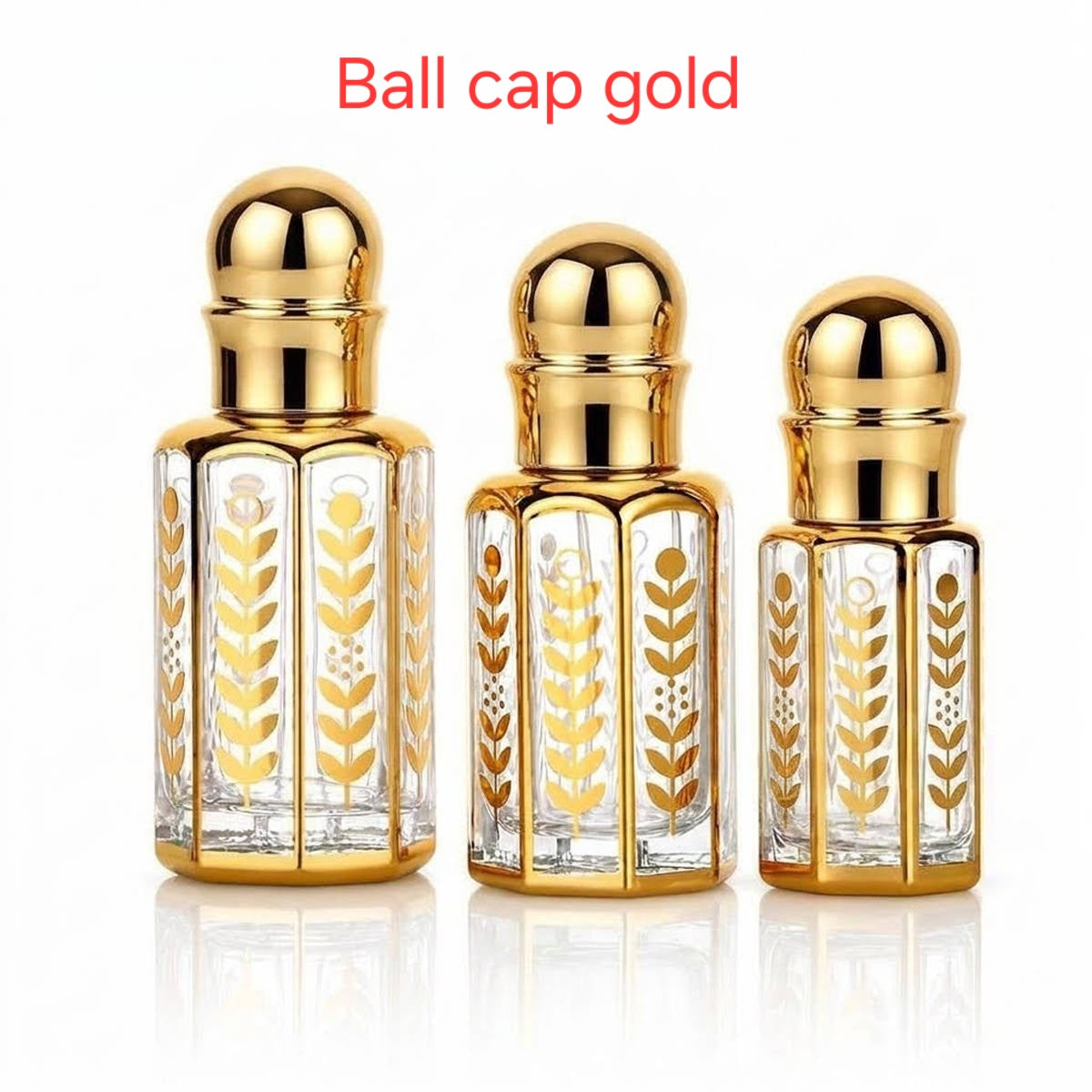 Perfume glass bottles
