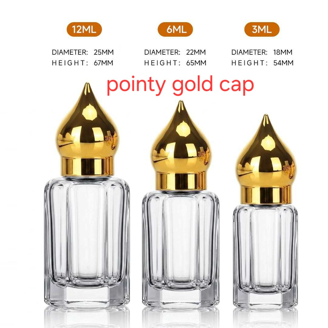 Perfume glass bottles