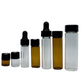 Glass Vials Black Cap | Glass Vials | hemkundinc