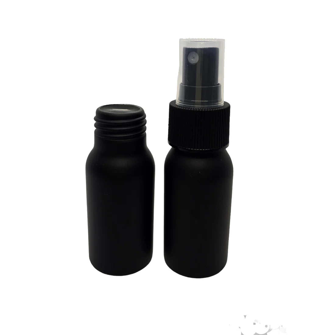 Black Aluminum Bottles