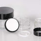 Glass Jars Black Cap | Black Cap Glass Jars | hemkundinc