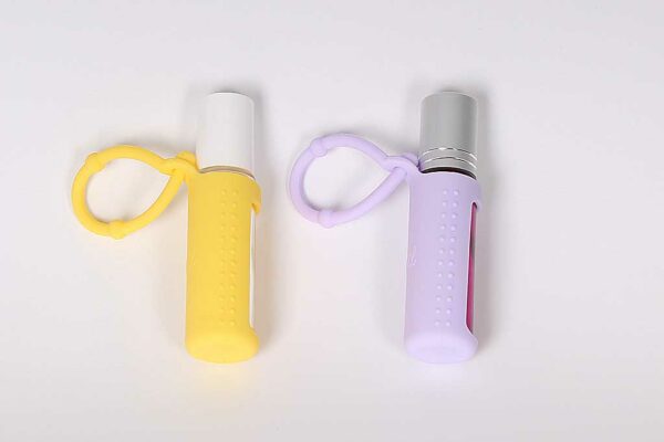 Silicone Sleeve For 10ml Roll On Glass Bottle