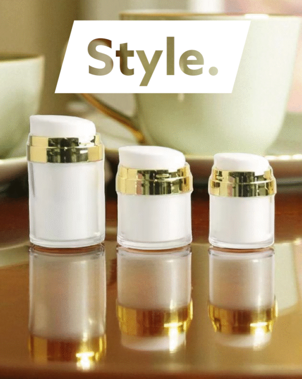 Acrylic Plastic Airless Jar