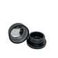 UV Black straight wall Glass Jars with CRC cap