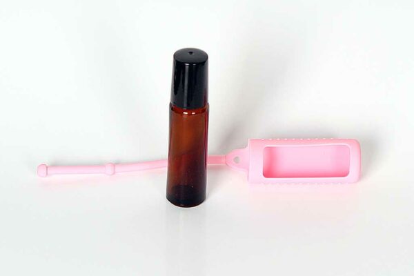 Silicone Sleeve For 10ml Roll On Glass Bottle