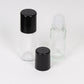 30 ml 1 oz Empty clear color Roll On Glass Bottles for Essential Oils