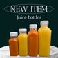 Clear Empty Plastic Juice Bottle