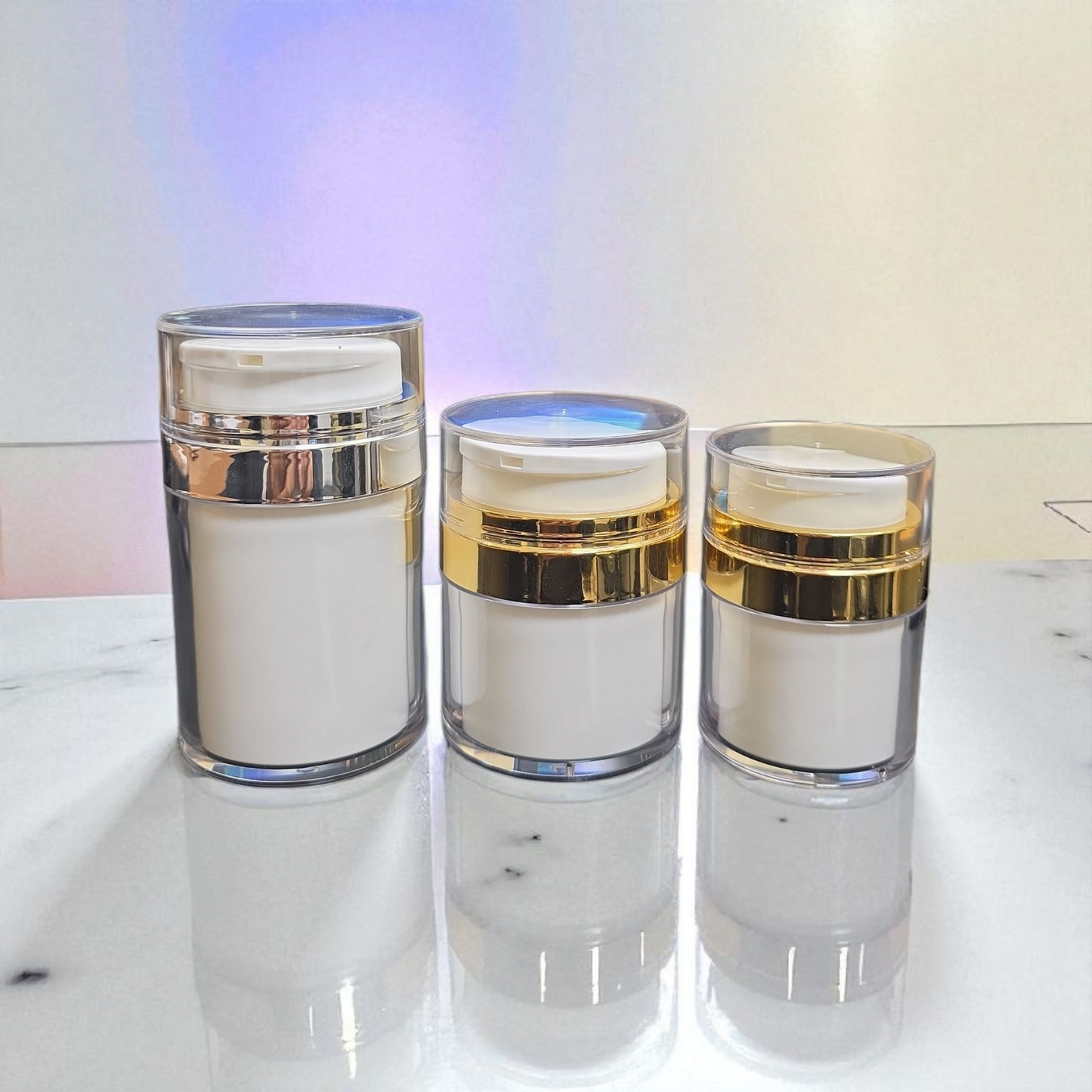Acrylic Plastic Airless Jar