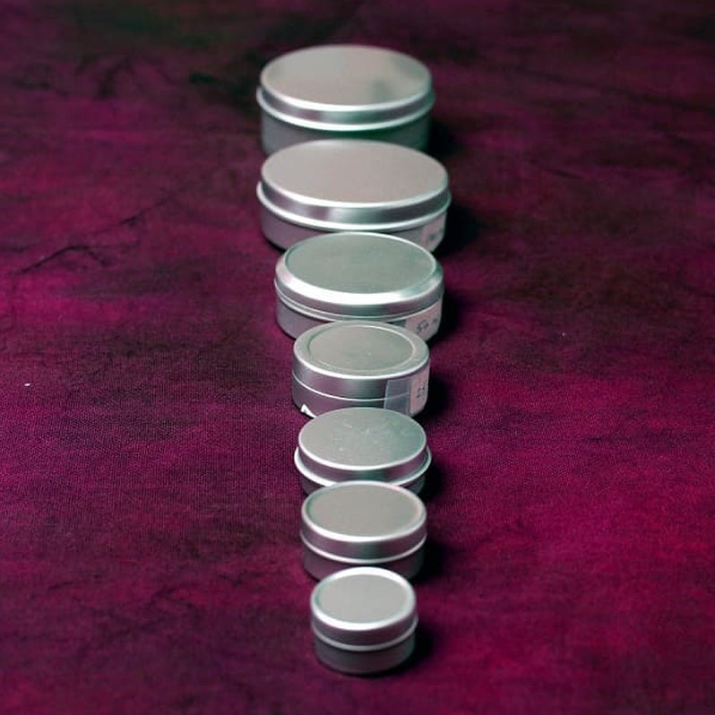 Aluminum Jars with push cap