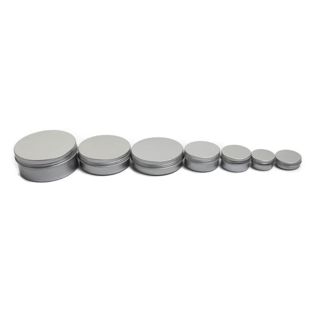 Aluminum Jars with screw Cap