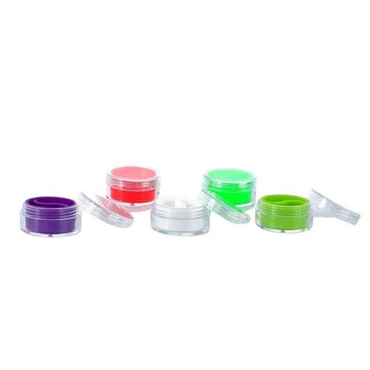 Dab Jars ( Silicone with plastic cover)