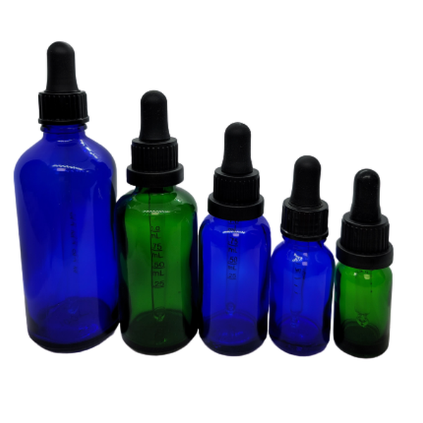 Essential Oil Glass Bottles with dropper