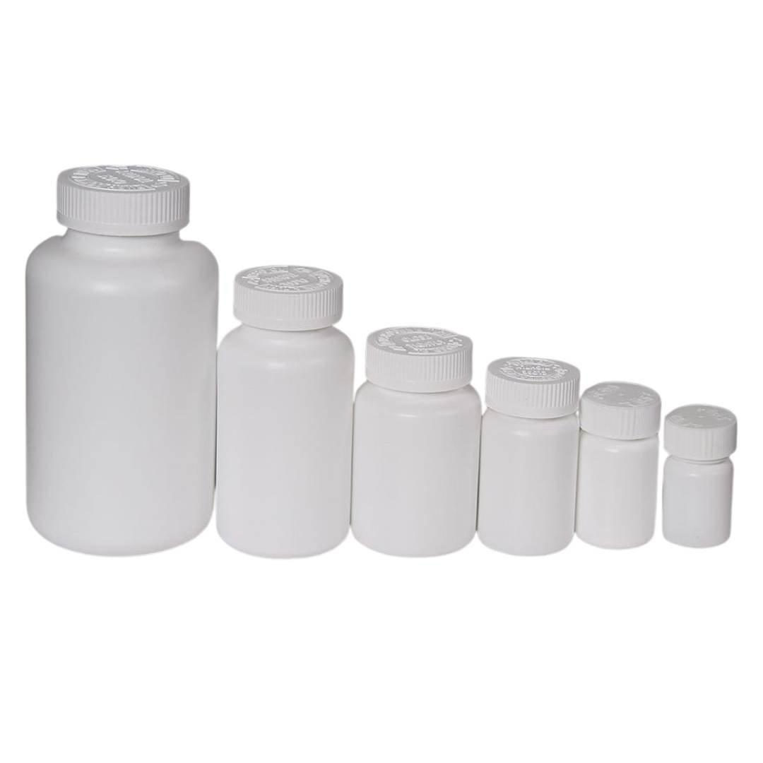 HDPE Pill Bottles With CRC Cap