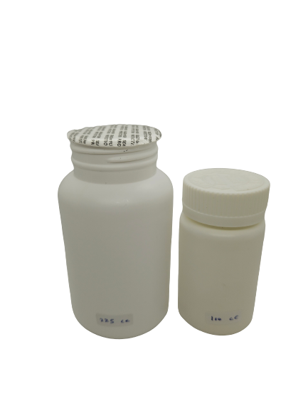 HDPE Pill Bottles With CRC Cap