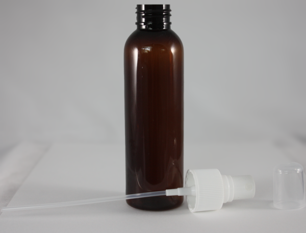 120 Ml Amber Pet Bottle With Spray Pump