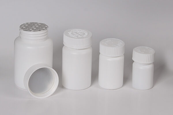 HDPE Pill Bottles With CRC Cap