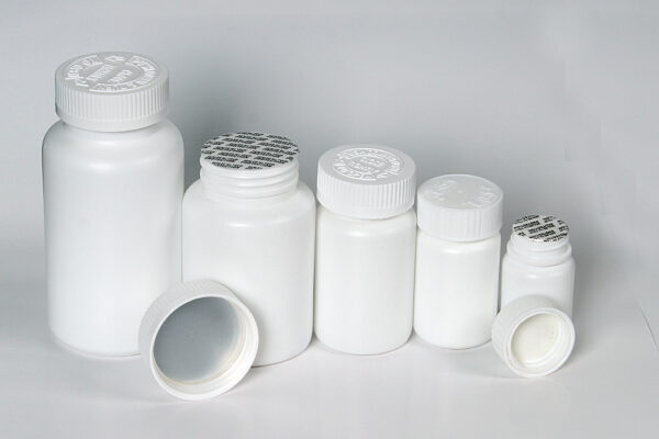 HDPE Pill Bottles With CRC Cap