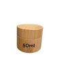 Bamboo Glass Jar With Bamboo Cap