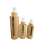 Bamboo Glass Bottle With Bamboo Spray/Treatment Pump