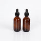 1 oz and 2 oz boston glass bottle