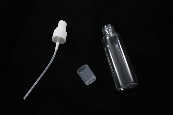 Clear Pet Bottle With Spray Pump 60ml, 120ml And 240 Ml.