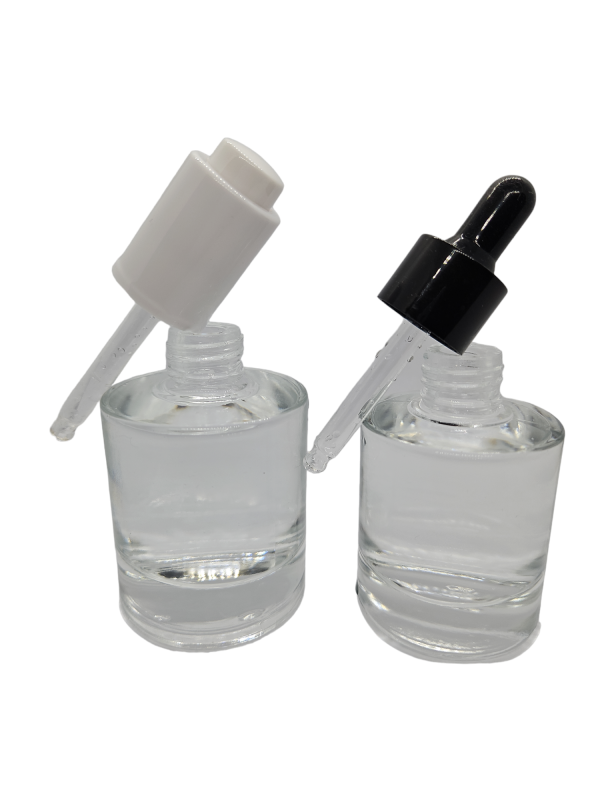 30ml 50ml Flat Shoulder Glass Bottles