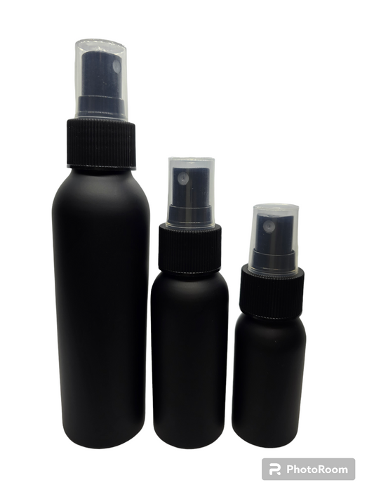 Black Aluminum Bottles